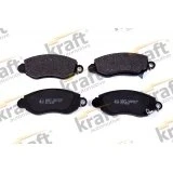 Imagen de KRAFT 6002110 Juego de pastillas freno Eje delantero con contacto avisador desgaste FORD: Transit Mk5 Furgón, Bus