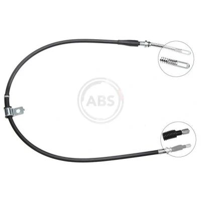 Imagen de A.B.S. K18959 Cable de Freno Mano 1080 Discos para dirección izquierda/derecha NISSAN: Cabstar, NT400 Cabstar