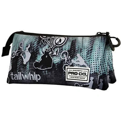 Imagen de PRODG Tailwhip Estuche Portatodo Triple FAN, Verde, 23 x 11 cm