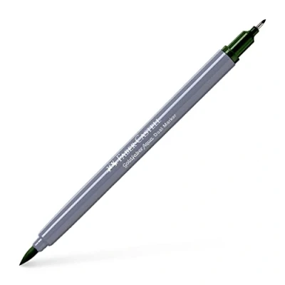 Imagen de FABER CASTELL 164567 Goldfaber Aqua Dual Marker Verde Pino (267)