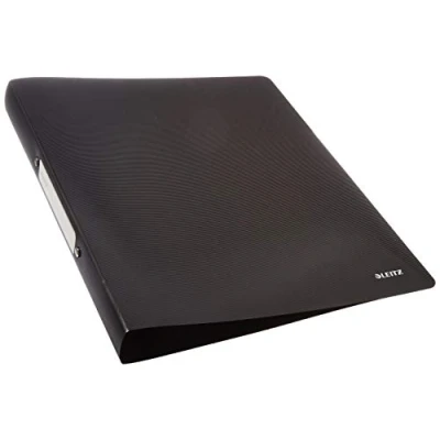 Imagen de Leitz 45661001 Carpeta de anillas resistente (A4, polipropileno), color negro