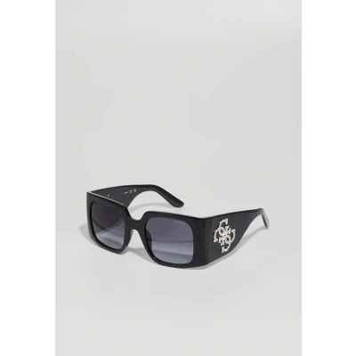 Imagen de Guess Mujer GU00201 H 01B Gafas de sol Inyectado Negro Fumar Cuadrada Normal
