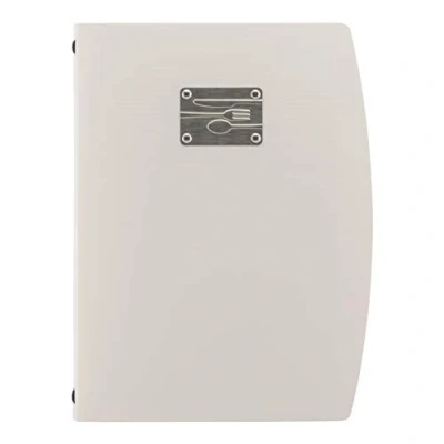 Imagen de Securit Rio Soporte para menús (A4, 1 doble inserto), color blanco