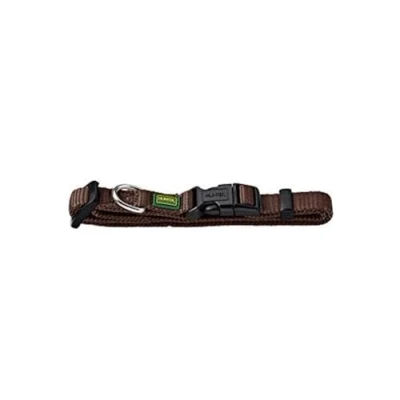 Imagen de Hunter 42802 Collar para Perros Vario s básicos, 30 45 cm, Nylon, marrón