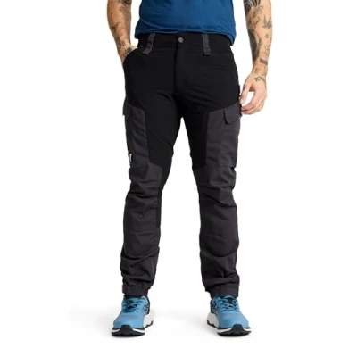 Imagen de RevolutionRace RVRC GP Pants para Hombre, Pantalones Cargo, Senderismo, Jet Black, S