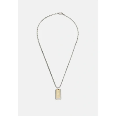 Imagen de BOSS Devon Collar silvercoloured/goldcoloured, Hombre, Talla: One Size, Silver coloured/gold coloured