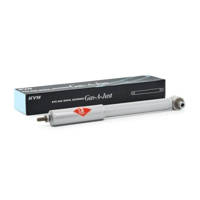 Imagen de KYB gas A Just 553385 Amortiguador Eje trasero Presión de Monotubo telescópico Espiga arriba, Anillo inferior VOLVO: V70 2, S60 I
