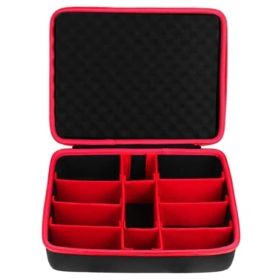 Imagen de Khanka Duro batería Almacén Caja Soporte,Estuche para y Cargador Bosch/Einhell Power X Change 12V 18V 40V 2.0/2.5/3.0/4.0/5.0/6.0 Ah.(Vacío Estuche)