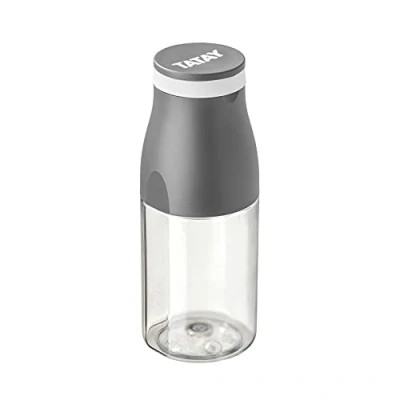 Imagen de Tatay Botella Urban Drink de 400ml, Hermética, Tritán, Libre BPA, Resistente a Rotura, No deja Sabor ni Olor, Apto Lavavajillas y Microondas, Color Gris