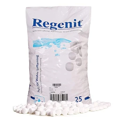 Imagen de Regenit® Pastillas para ablandar el agua / descalcificar, saco de 25 kg
