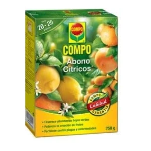 Imagen de Caja de 0.75 kilos abono granulado especial para toda clase cítricos COMPO.