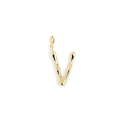 Imagen de Singularu Letter XL Colgante, Mujer, Talla: One Size, Letra v oro