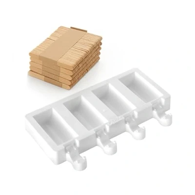 Imagen de GEL05M MINI CHIC Molde para hacer helados, color blanco