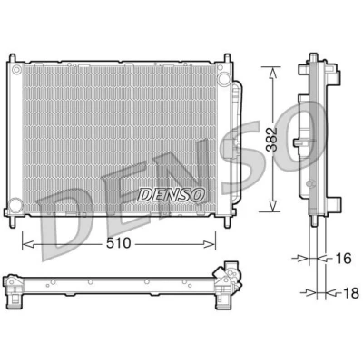 Imagen de Módulo de refrigeración DENSO DRM23101