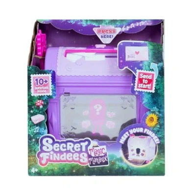Imagen de SECRET FINDEES Hailee o Zoee Buzón Mágico Violeta Mini Muñeca para Niños a Partir de 4 Años 1 Articulada 5 cm + 6 Accesorios Descubrir Pilas Incluidas Modelo Aleatorio
