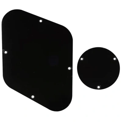Imagen de Musiclily Set de LP Placa Trasera y Interruptor Palanca para Guitarra USA Les Paul,3 capas Negro