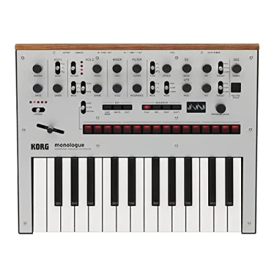 Imagen de Sintetizador analógico KORG Monologue Silver
