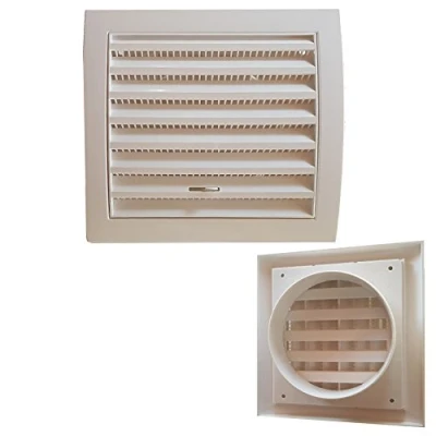 Imagen de Rejilla de aire, ventilación, flujo ajustable, cuadrada, 15 x 15, con entrada 100 mm