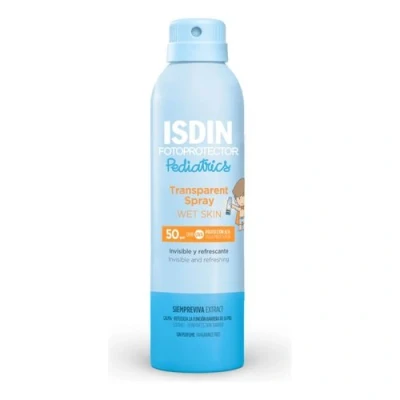 Imagen de Isdin Wet Skin Protector Solar Infantil Spf 50+ Spray 250 Ml