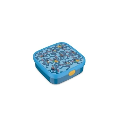 Imagen de Mepal Fiambrera Bento Grande Campus Box para Niños Incluye 2 Cajas extraíbles y Tenedor Las son aptas Microondas 2x 200 + 1250 ml Stitch