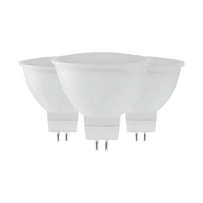 Imagen de RAYDAN Home Bombilla Led Spotlight GU5.3 (Pack 3), 8W Potencia, 60W Equivalencia, 700lm, Temperatura Color 3000K/6000K, 120º, SMD, Clase Energética G, No Regulables, IP20, 15.000H Vida Útil