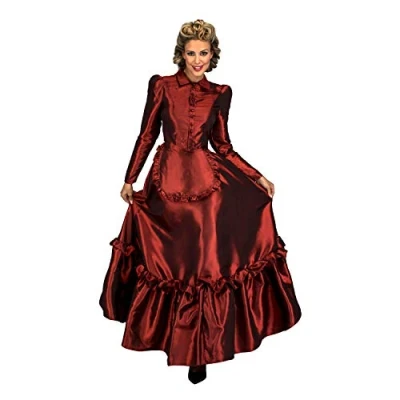 Imagen de My Other Me Saloon Wild West Disfraz Color rojo M L 206039