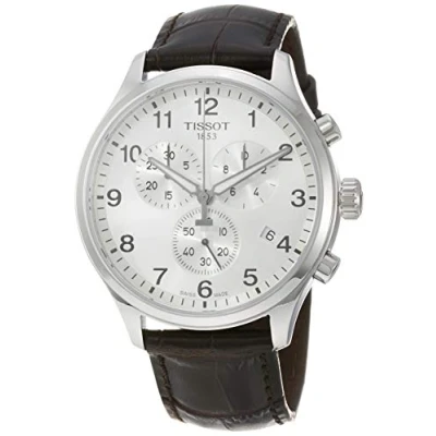 Imagen de Tissot Reloj Cronógrafo para Hombre de Cuarzo con Correa en Cuero T1166171603700
