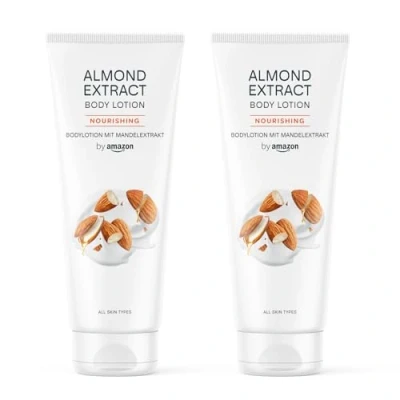 Imagen de by Amazon Loción corporal de extracto almendra, 2 x 250 ml