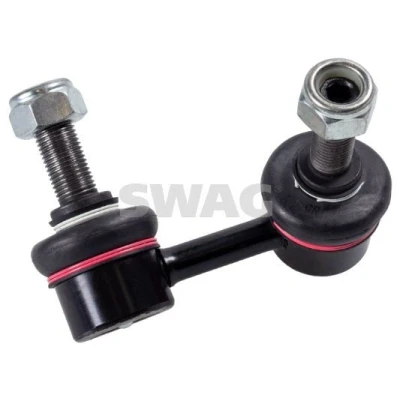 Imagen de SWAG 82 93 4121 Bieleta de suspensión Eje delantero, derecha 64,5 M12 x 1,25 con tuerca autofijadora Acero negro NISSAN: Pathfinder 3