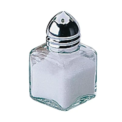 Imagen de 12 x Servicio de habitaciones Sal y pimentero 50 30 mm 1/2oz cristal vinagrera Pot Cocina