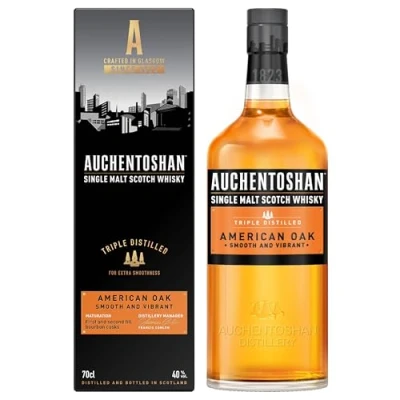 Imagen de Auchentoshan American Oak Single Malt Whisky Escoces, 40% 700 ml