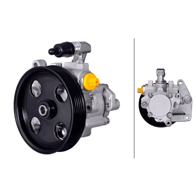 Imagen de HELLA 8TL 359 003 391 Bomba de Direccion hidráulico 128bar 6 123mm Sentido giro a la izquierda (antihorario) MERCEDES BENZ: Clase ML, GL, R
