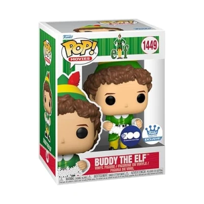 Imagen de Funko Pop! Moveis: Elf Buddy The con copos de nieve papel exclusivo
