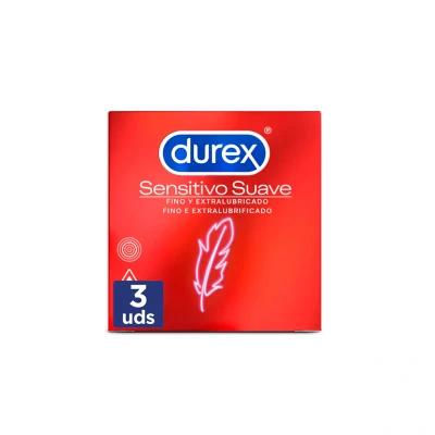 Imagen de Preservativos Sensitivo Suave de Durex 3 uds.