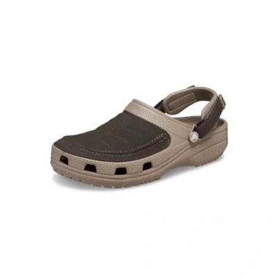 Imagen de Crocs Yukon Vista II Literide Zuecos para Hombre, Chocolate con champiñones, 39/40 EU
