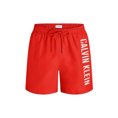 Imagen de Calvin Klein Swimwear Drawstring Bañador corto, Hombre, Talla: XL, Flaming chili