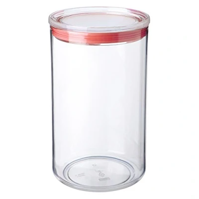 Imagen de TATAY 1125309 Bote de Cocina Tapa, Cierre Hermético, 2 L, Libre BPA, Transparente