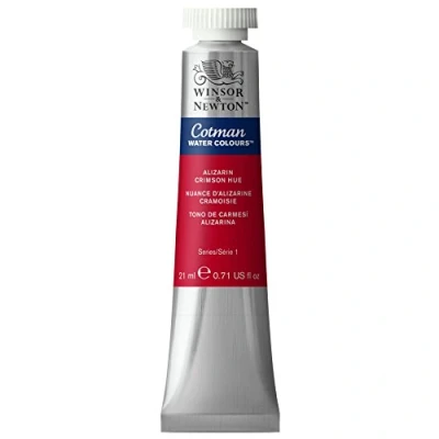 Imagen de Winsor &amp; Newton Cotman Tubo Acuarela, 21 Ml, Tono Carmesí Alizarina