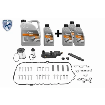 Imagen de VAICO V10 5390 XXL Kit piezas, cambio aceite caja automática con juntas cant. de para descarga aceite, junta anular