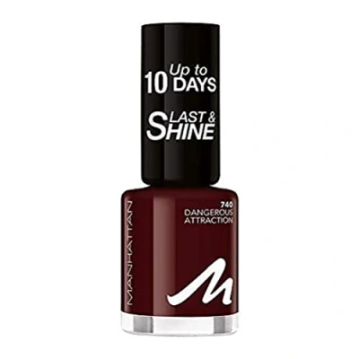 Imagen de Manhattan Last and Shine N.º 740 Dangerous Attraction Esmalte de uñas (10 ml)