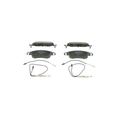 Imagen de BOSCH 0 986 424 598 Juego de pastillas freno Low Metallic con contacto avisador desgaste Chapa antichirridos CITROËN: C5 I Hatchback