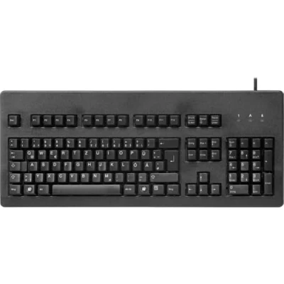 Imagen de CHERRY G80 3000, Teclado Mecánico con Cable, Distribución de Alemán (QWERTZ), Conexión USB, Robusto, Teclas Programables, Switches MX BLACK, Negro