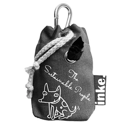 Imagen de The Sustainable People 6000 x Dispensador de bolsas excrementos Edition, incluye 1 rollo biodegradables TSP, color gris, 15 unidades