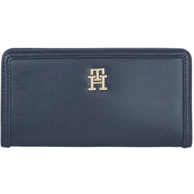 Imagen de Tommy Hilfiger Monotype Large SLIM Wallet Monedero, Mujer, Talla: One Size, Space blue