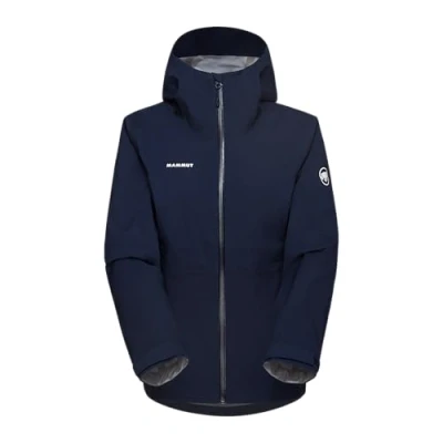 Imagen de Mammut Linard Guide Hooded Chaqueta Hard shell, Mujer, Talla: Medium, Marine