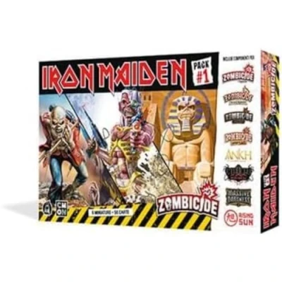 Imagen de Asmodee Zombicide, 2ª Ed Iron Maiden Pack 1, Expansión Juegos de Mesa, 1