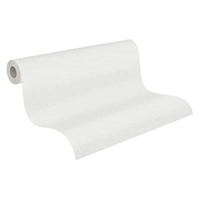 Imagen de Papel pintado Liso Ava New York Metropolitan Stories 2 A.S. Création tejido no 10.05 m x 0.53 Gris Blanco Fabricado en Alemania 379535 37953 5
