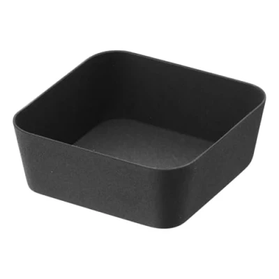 Imagen de YAMAZAKI 4224 TOWER Bandeja de servicios S, negro, Acero, minimalista, 9 x 4 cm