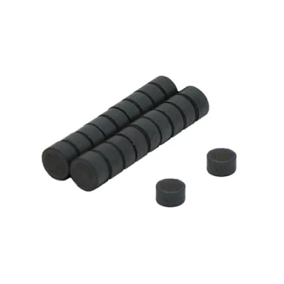 Imagen de Y10 Imanes de Ferrita Para Artes, Manualidades, Fabricación Modelos, Bricolaje Y Pasatiempos 5mm Diámetro x 3mm Espesor Paquete 400