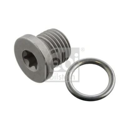 Imagen de FEBI BILSTEIN 103349 Tapon de Cárter Acero T45 con junta anular VOLKSWAGEN: Polo VI, Golf 7, Tiguan I, AUDI: A4 B8 Avant, A5 Coupé, Q7